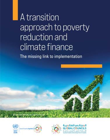 A Transition Approach to Poverty Reduction and Climate Finance
