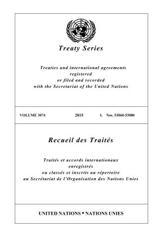 Treaty Series 3074