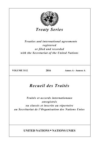 Treaty Series 3112