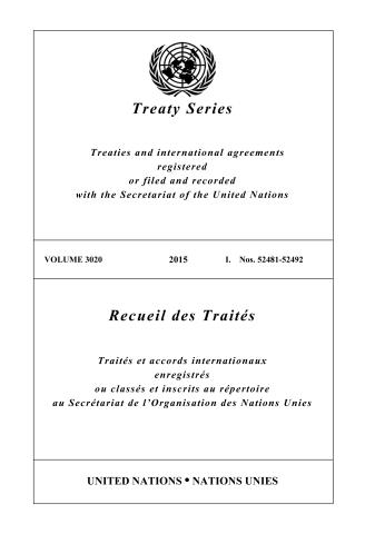 Treaty Series 3020
