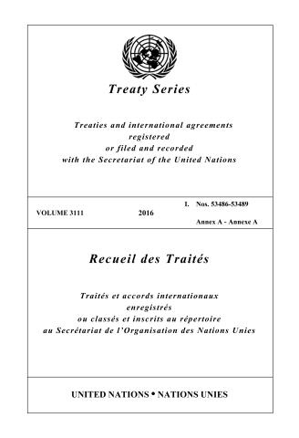 Treaty Series 3111