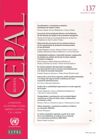 Revista de la CEPAL No. 137, Agosto 2022