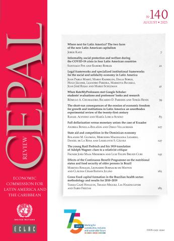 CEPAL Review No. 140, August 2023