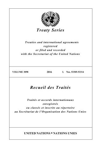 Treaty Series 3098