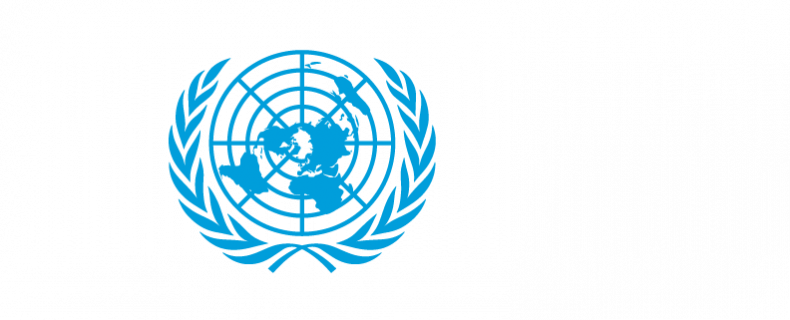 The United Nations Emblem banner graphic
