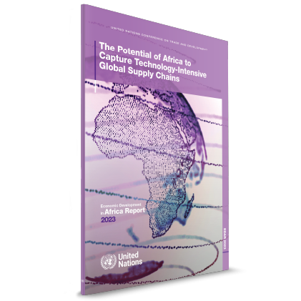 Cover for Economic Development in Africa Report 2023